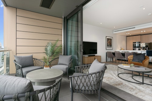 Balcony - Wynyard Quarter Apartments by Urban Rest - Auckland, New Zealand