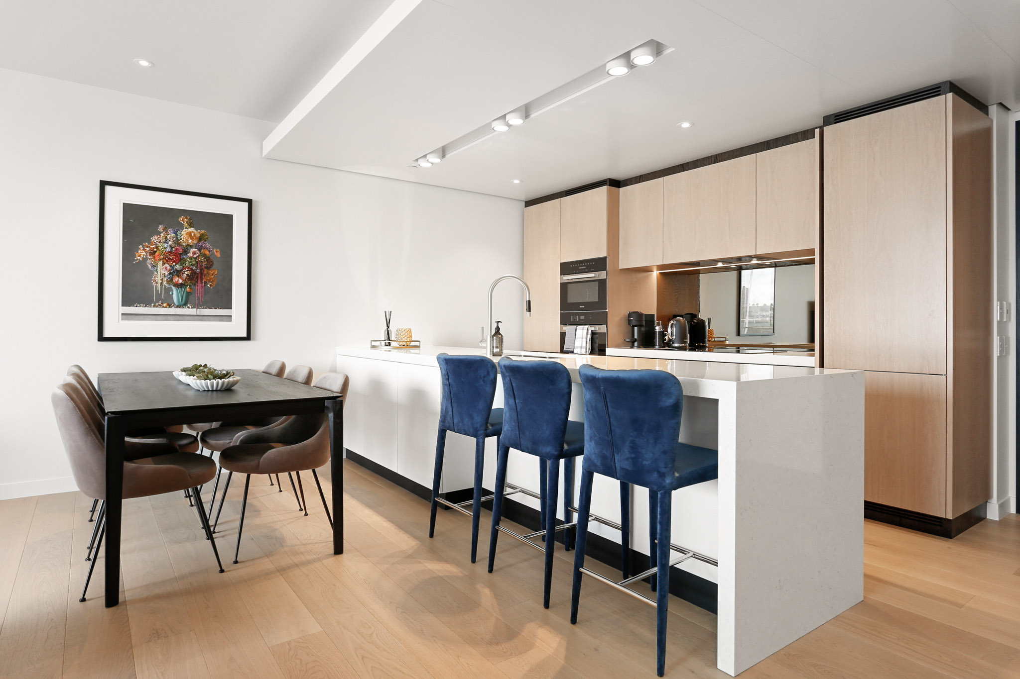 Kitchen - Wynyard Quarter Apartments by Urban Rest - Auckland, New Zealand