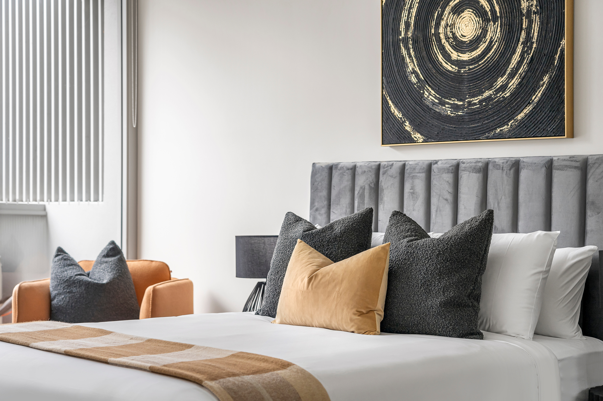 Bedroom - Alta Apartments by Urban Rest - Surry Hills, Sydney