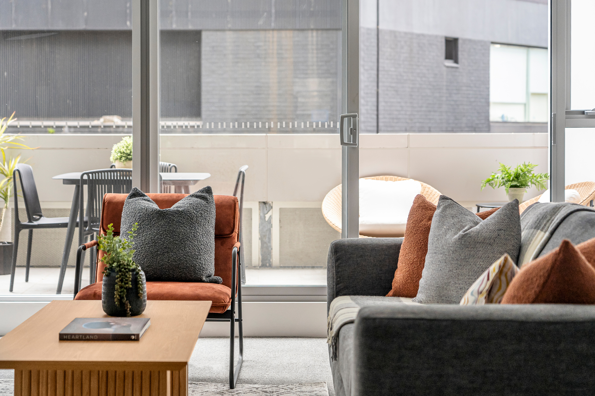 Living Room - Alta Apartments by Urban Rest - Surry Hills, Sydney