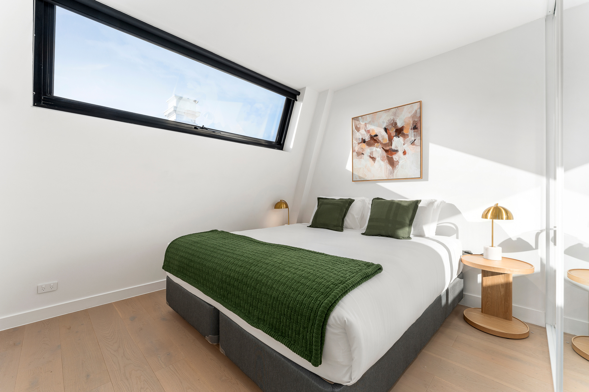 Bedroom - Fitzroy North Apartments - Melbourne, Australia
