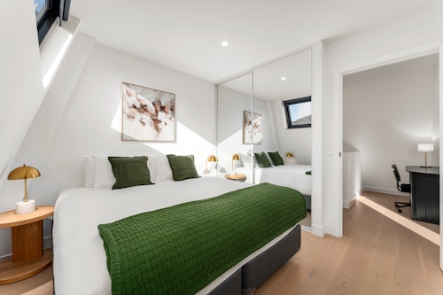Bedroom - Fitzroy North Apartments - Melbourne, Australia