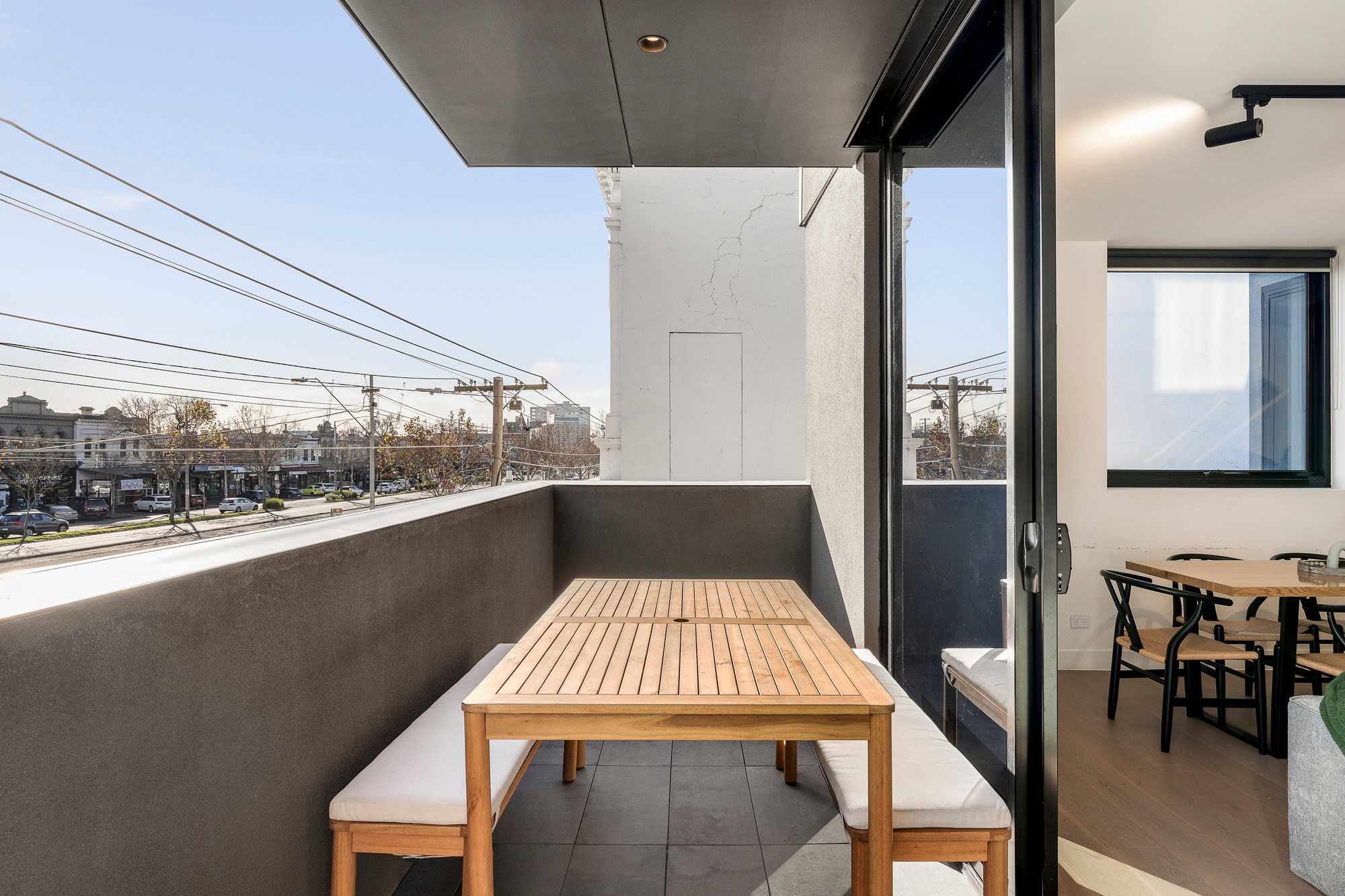 Balcony - Fitzroy North Apartments - Melbourne, Australia