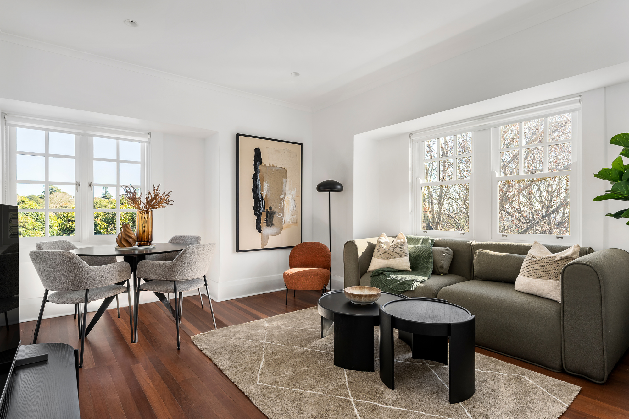 Living Room - Woollahra Apartments by Urban Rest - Sydney