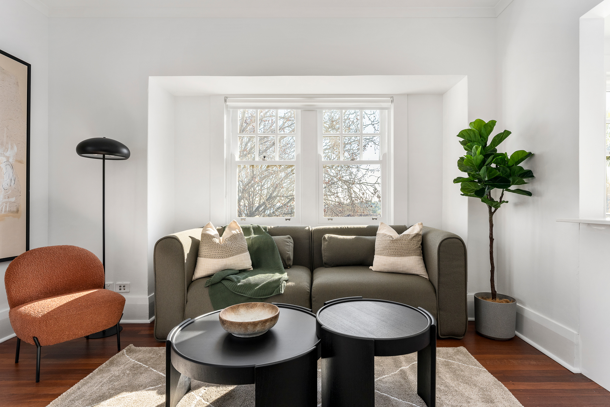 Living Room - Woollahra Apartments by Urban Rest - Sydney