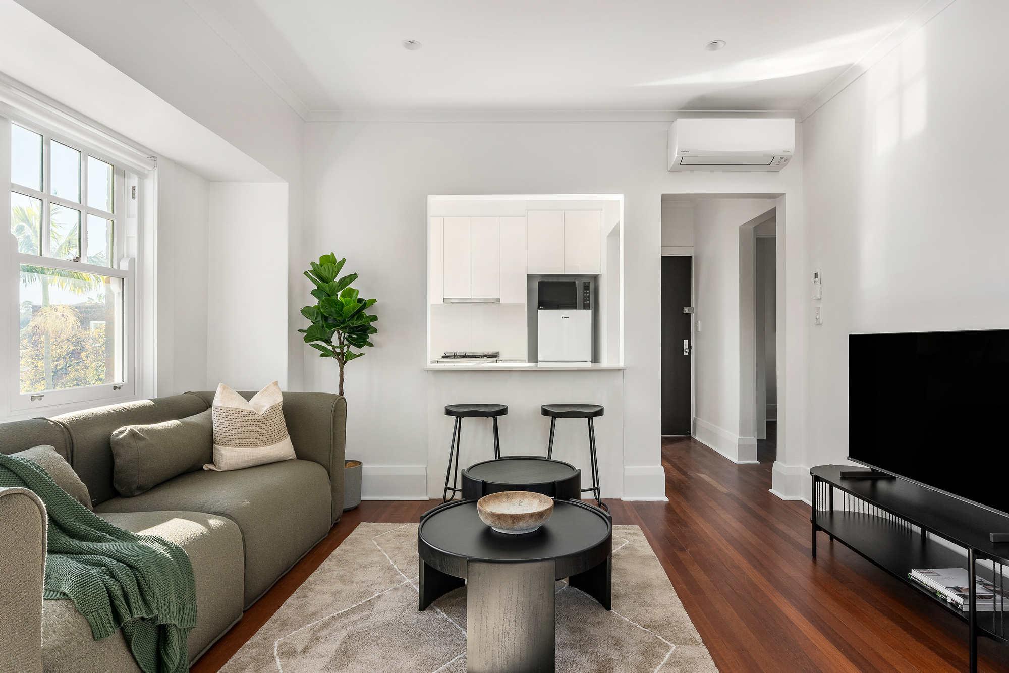 Living Room - Woollahra Apartments by Urban Rest - Sydney