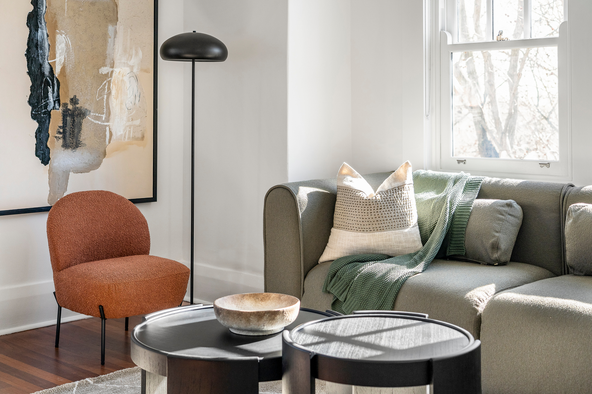 Living Room - Woollahra Apartments by Urban Rest - Sydney