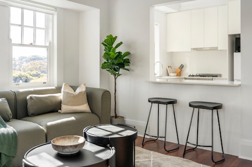 Living Room - Woollahra Apartments by Urban Rest - Sydney