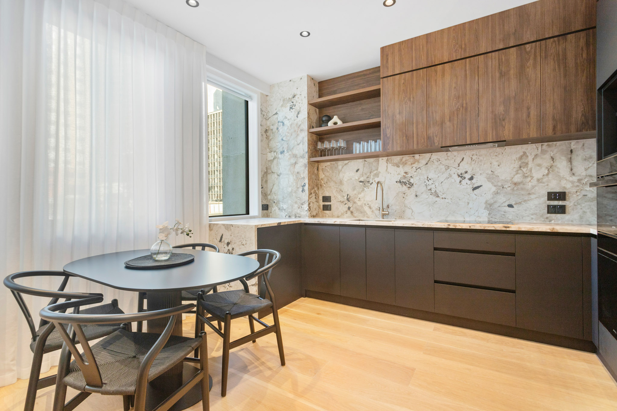 Kitchen - One Bedroom Apartment - Urban Rest - Victoria Street Apartments - Auckland CBD