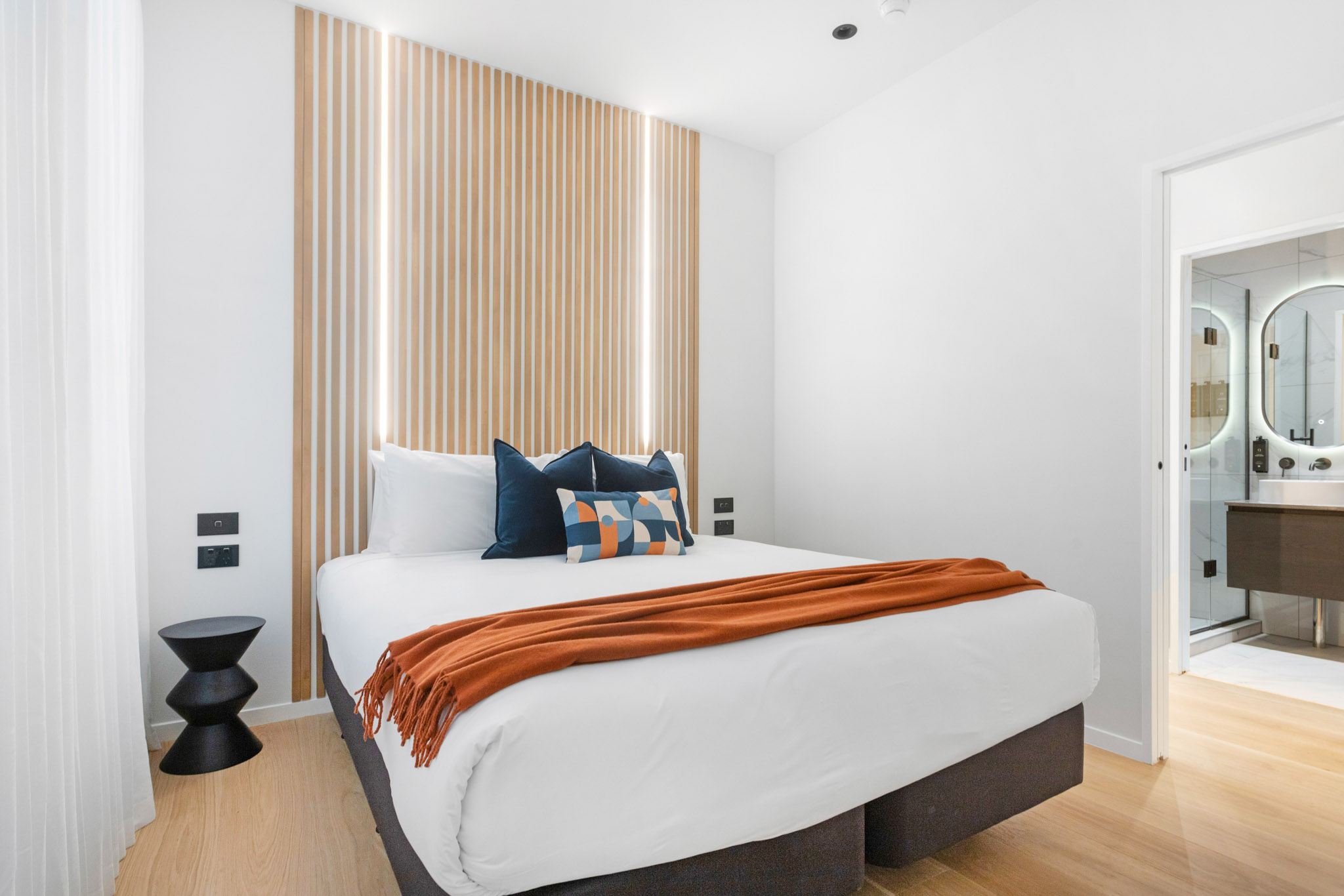 Bedroom - One Bedroom Apartment - Urban Rest - Victoria Street Apartments - Auckland CBD
