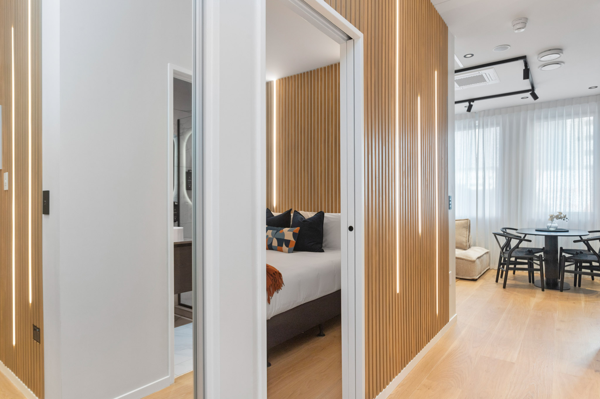Hallway - One Bedroom Apartment - Urban Rest - Victoria Street Apartments - Auckland CBD