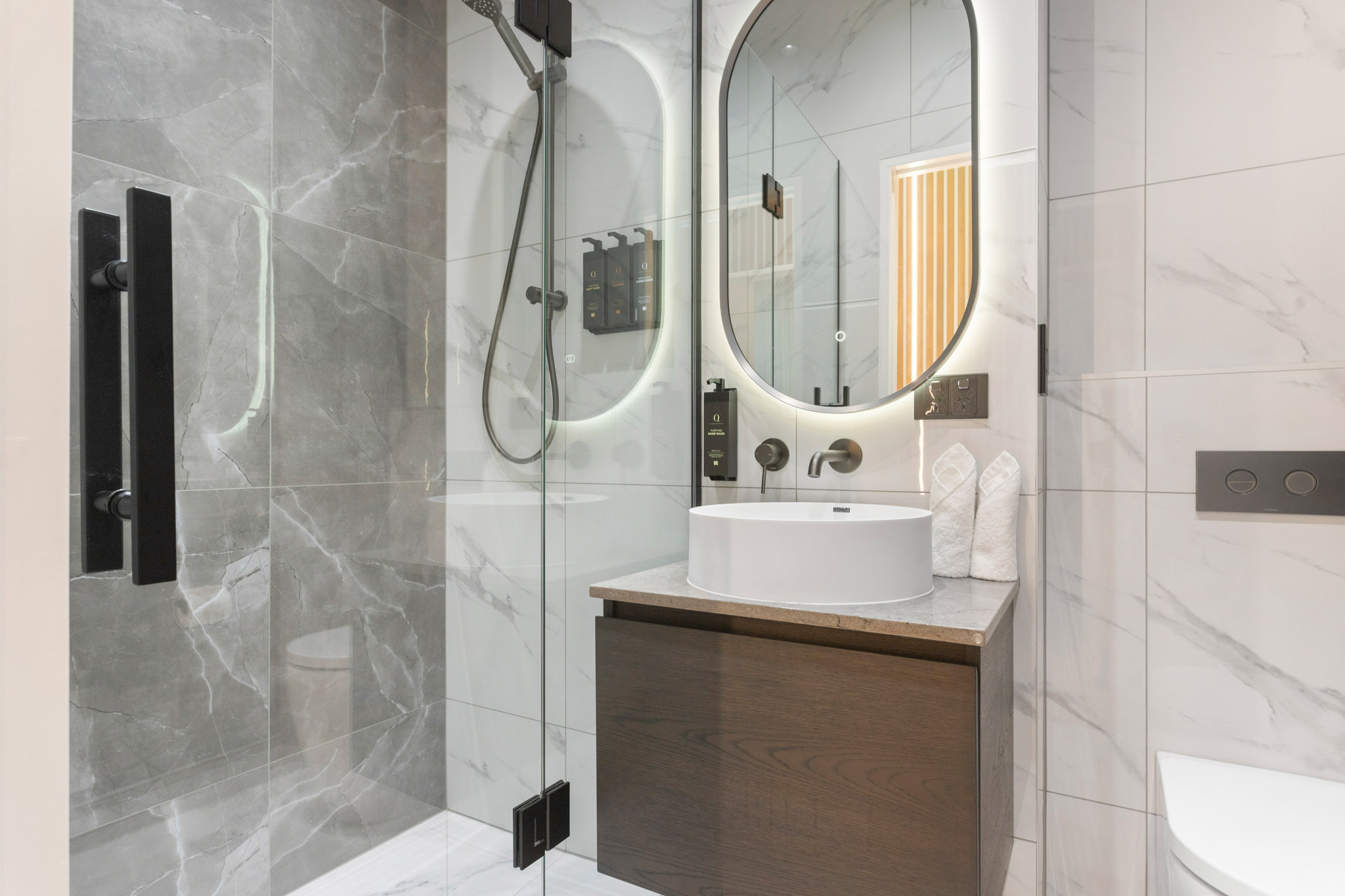 Bathroom - Urban Rest - Victoria Street Apartments - Auckland CBD