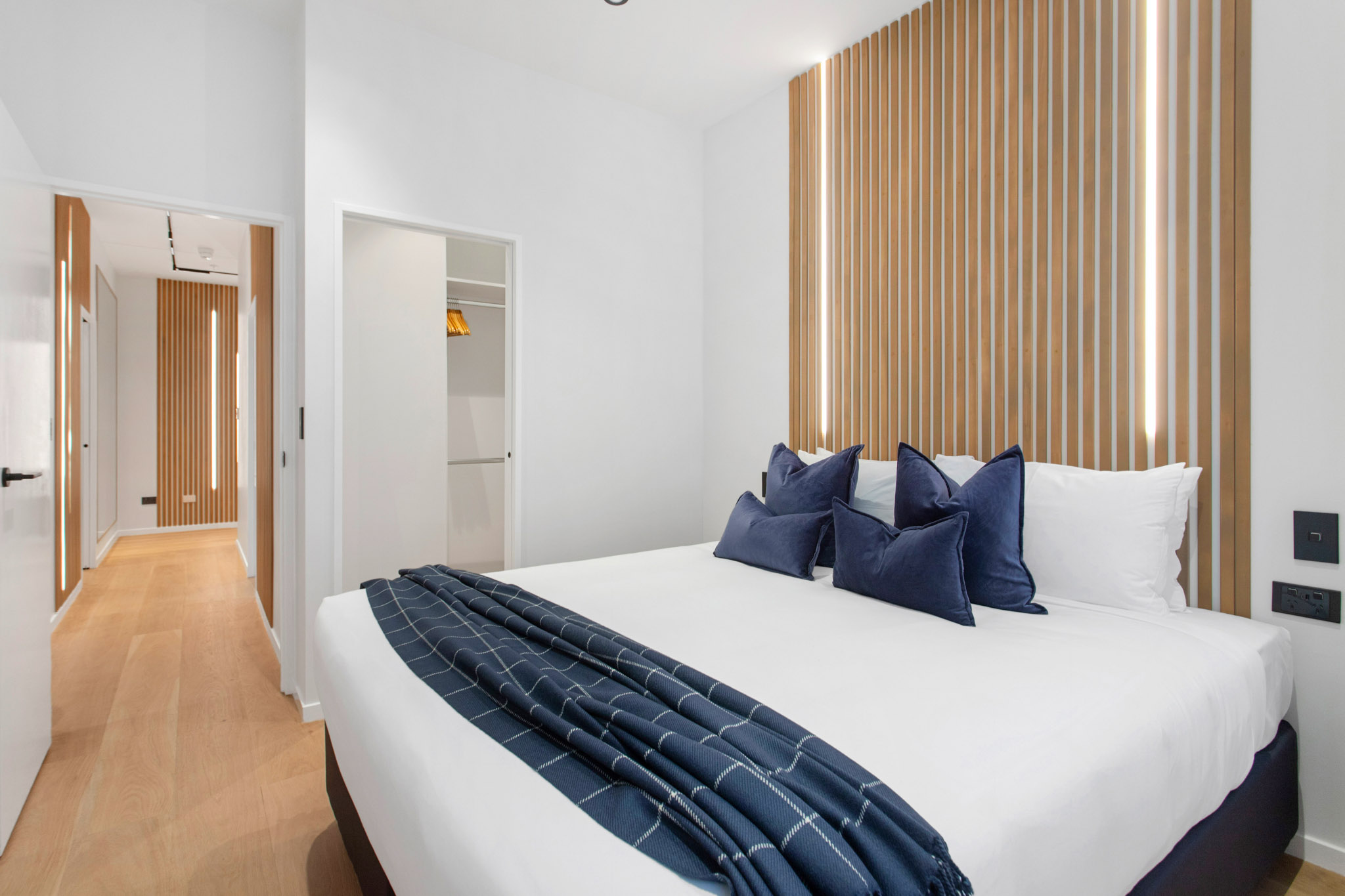 Bedroom - Urban Rest - Victoria Street Apartments - Auckland CBD