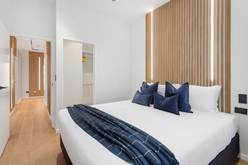 Bedroom - Urban Rest - Victoria Street Apartments - Auckland CBD