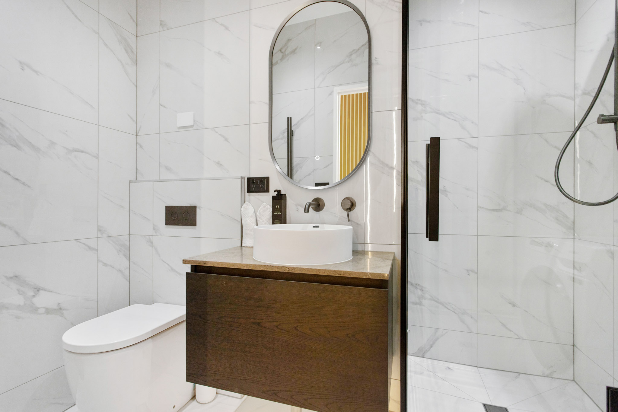 Bathroom - Two Bedroom Apartment - Urban Rest - Victoria Street Apartments - Auckland CBD