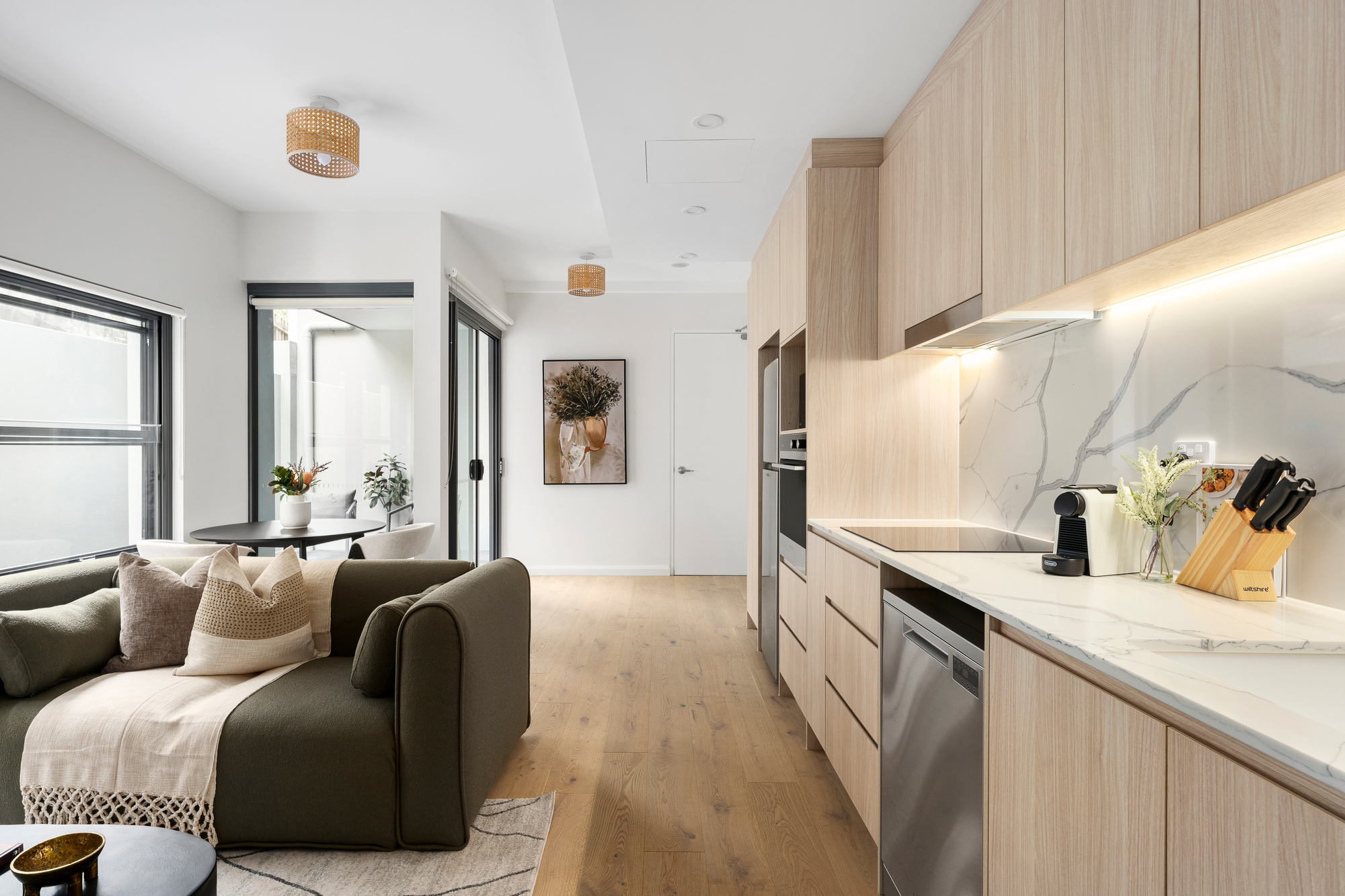Living Room - The Henrietta Apartments - Double Bay, Sydney