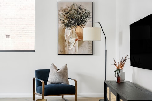 Living Room - The Henrietta Apartments - Double Bay, Sydney