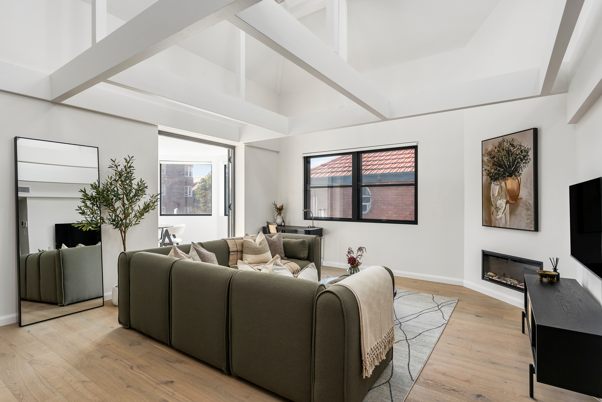 Living Room - The Henrietta Apartments - Double Bay, Sydney