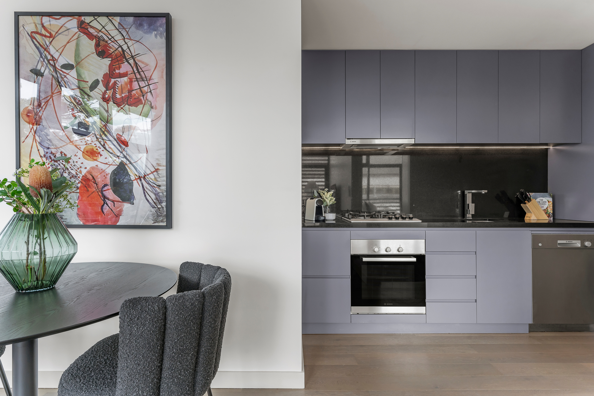 Kitchen, One Bedroom Apartment at King Street Apartments by Urban Rest, Newtown, Sydney