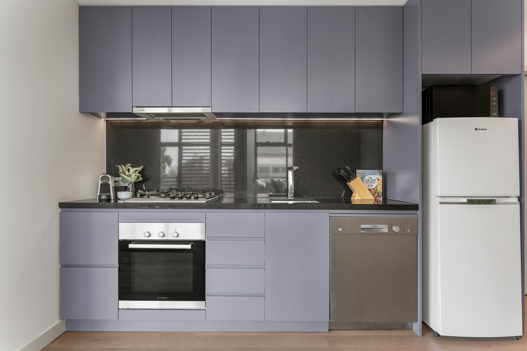 Kitchen, One Bedroom Apartment at King Street Apartments by Urban Rest, Newtown, Sydney