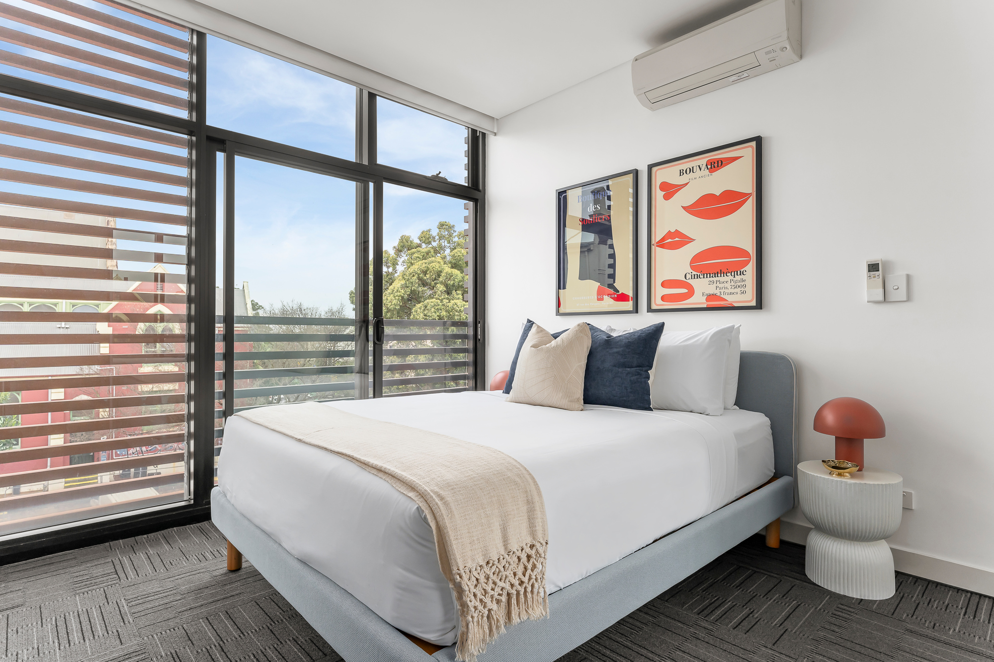 Bedroom, One Bedroom Apartment at King Street Apartments by Urban Rest, Newtown, Sydney