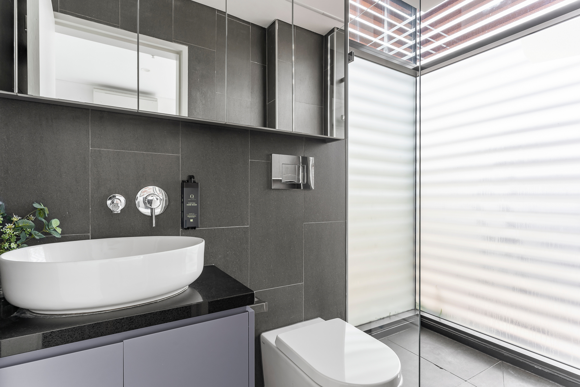 Bathroom, One Bedroom Apartment at King Street Apartments by Urban Rest, Newtown, Sydney
