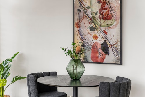 Dining Table, One Bedroom Apartment at King Street Apartments by Urban Rest, Newtown, Sydney