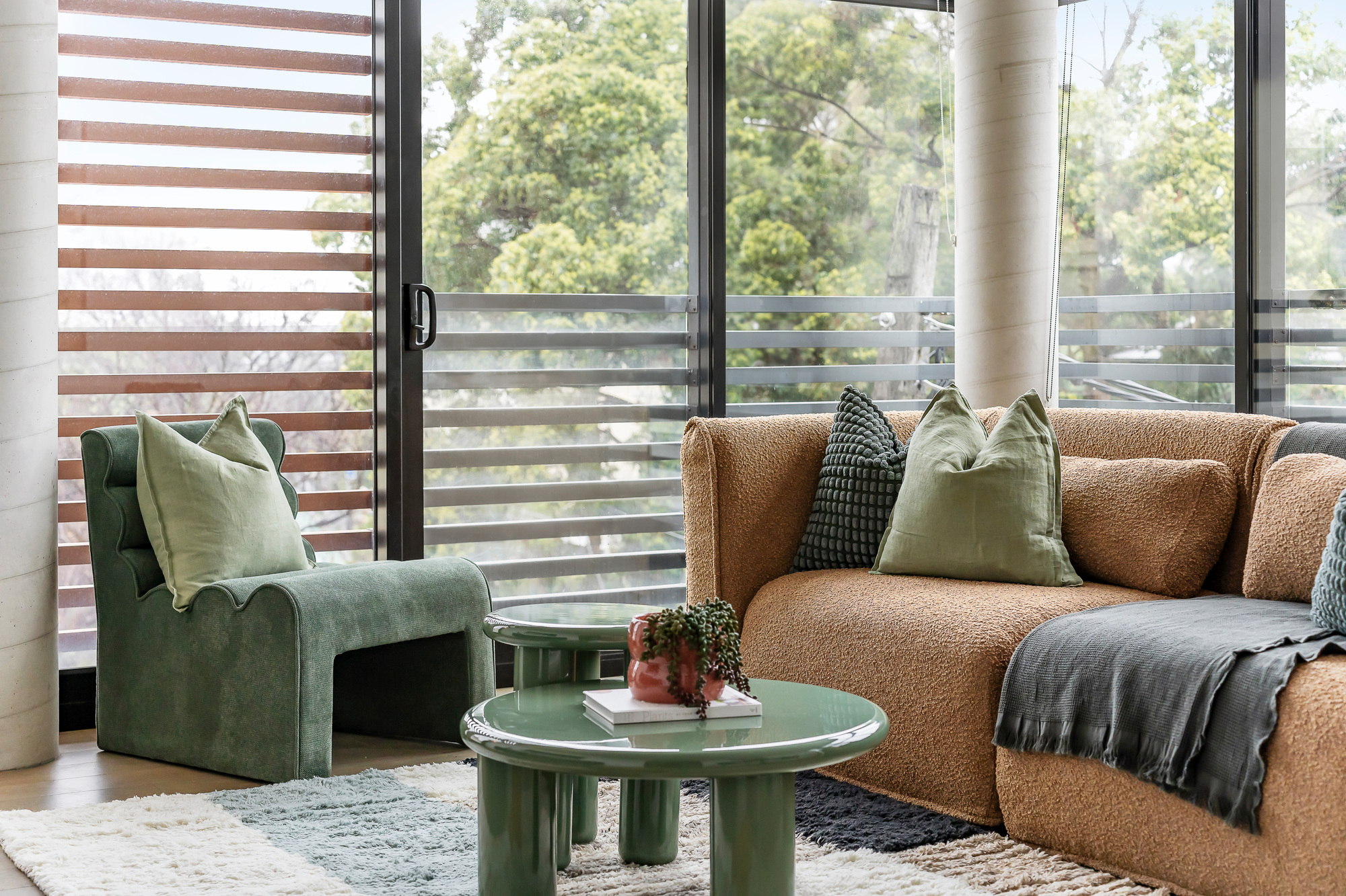 Lounge, One Bedroom Apartment at King Street Apartments by Urban Rest, Newtown, Sydney
