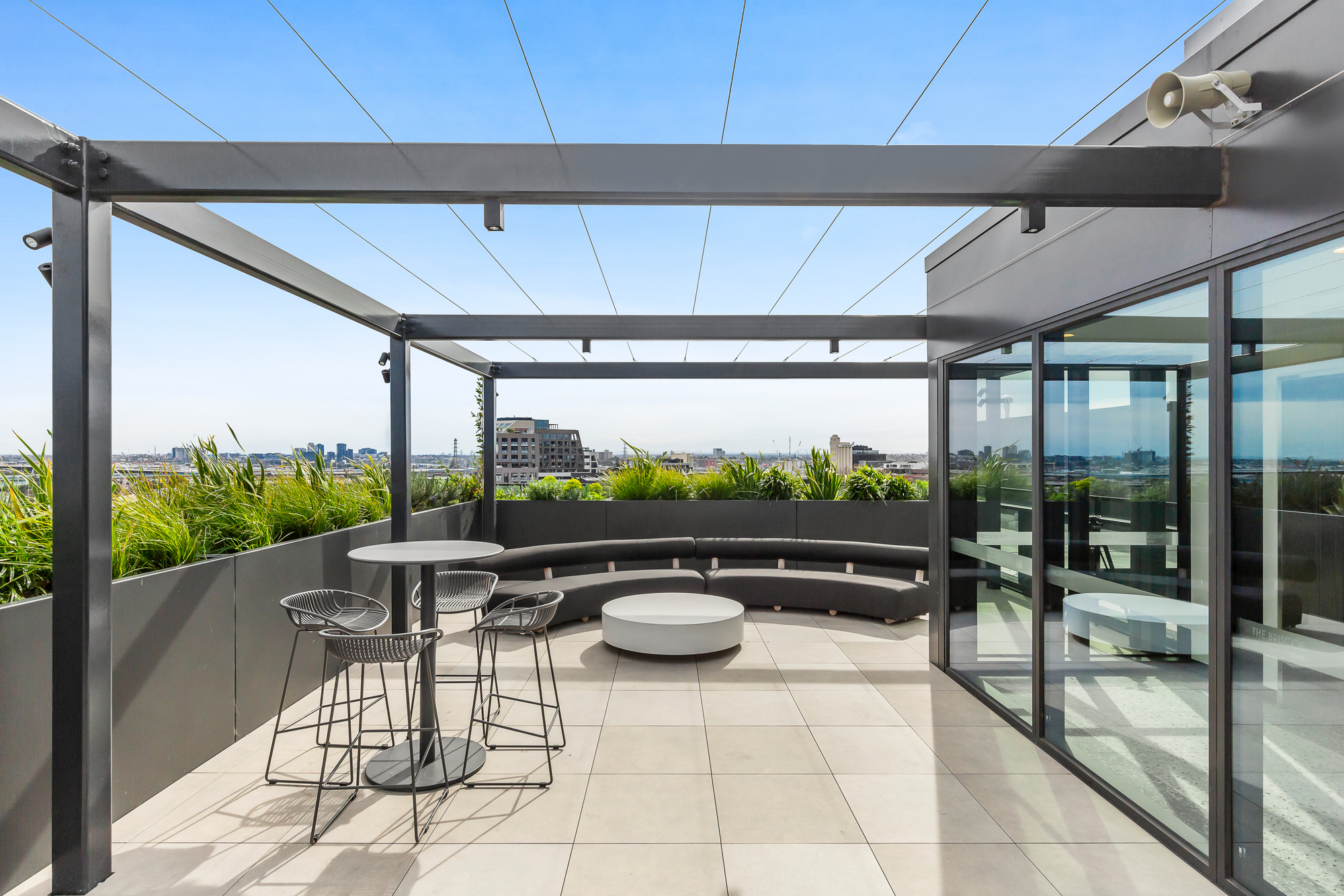 Rooftop Terrace - North Melbourne Apartments - West Melbourne