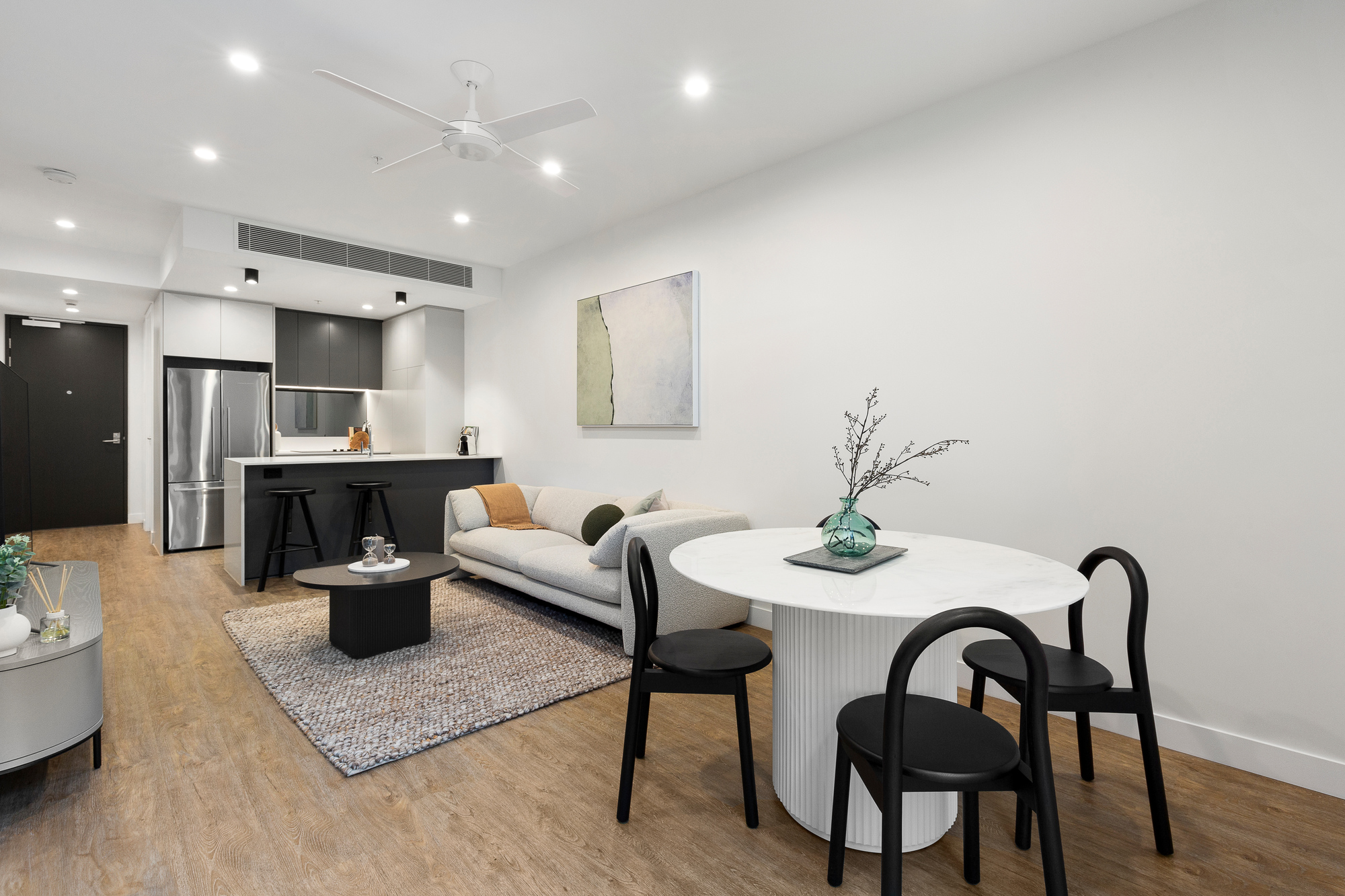 Living Room - North Melbourne Apartments - West Melbourne