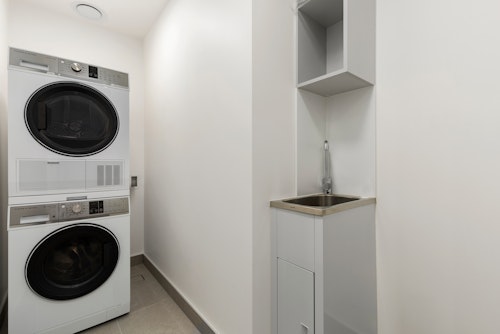 Laundry - North Melbourne Apartments - West Melbourne