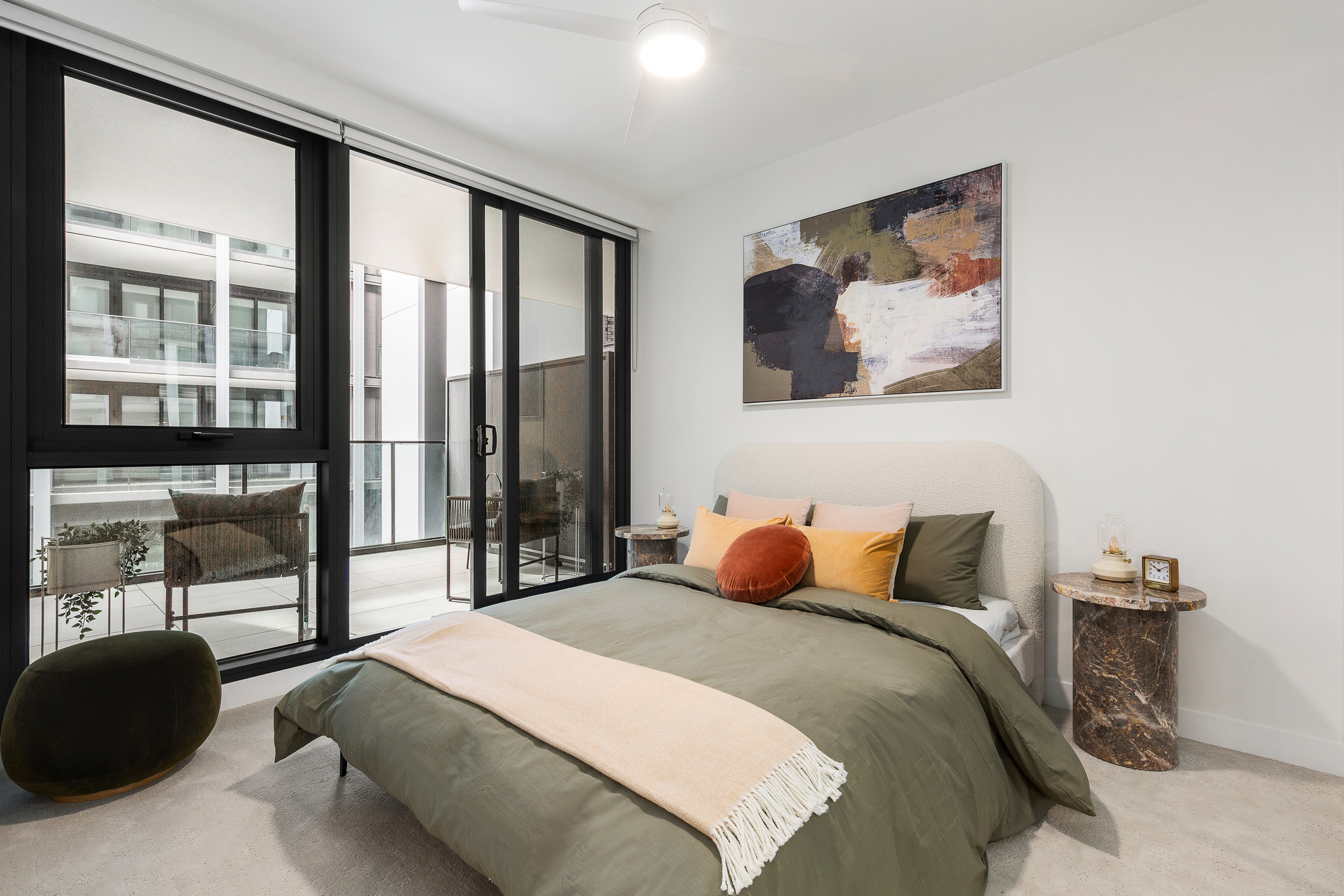 Bedroom - North Melbourne Apartments - West Melbourne