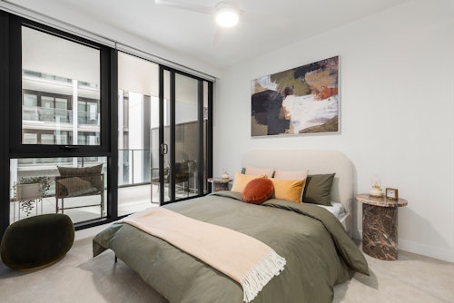 Bedroom - North Melbourne Apartments - West Melbourne