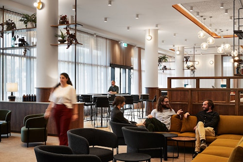 Communal Dining Entertainment Area - Caulfield Apartments by Urban Rest - Caulfield, Melbourne