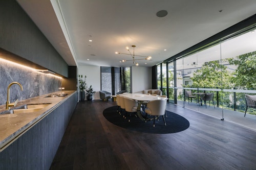 Private Dining Area, Kangaroo Point Apartments by Urban Rest, Brisbane