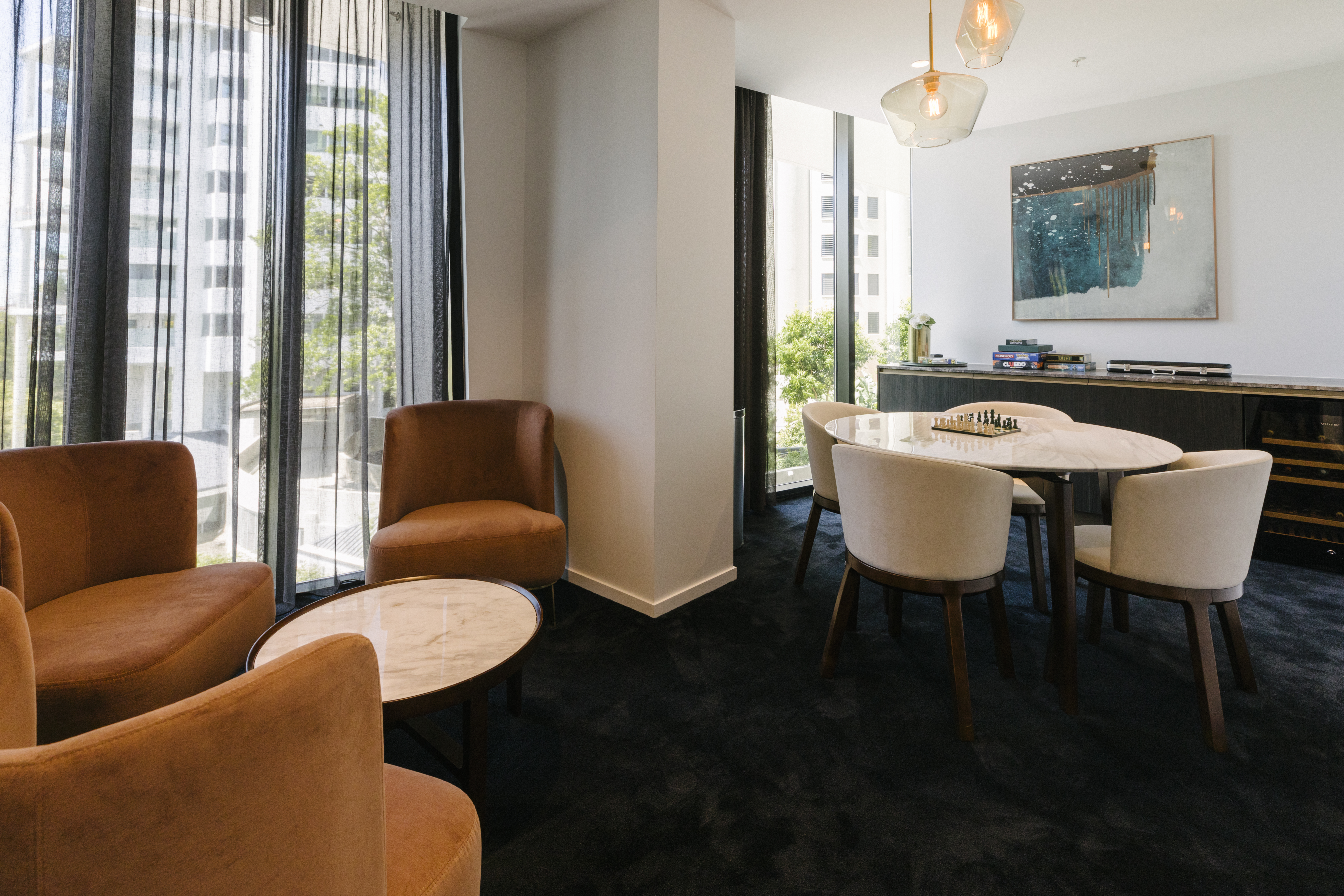 Games Room - Kangaroo Point Apartments by Urban Rest - Brisbane