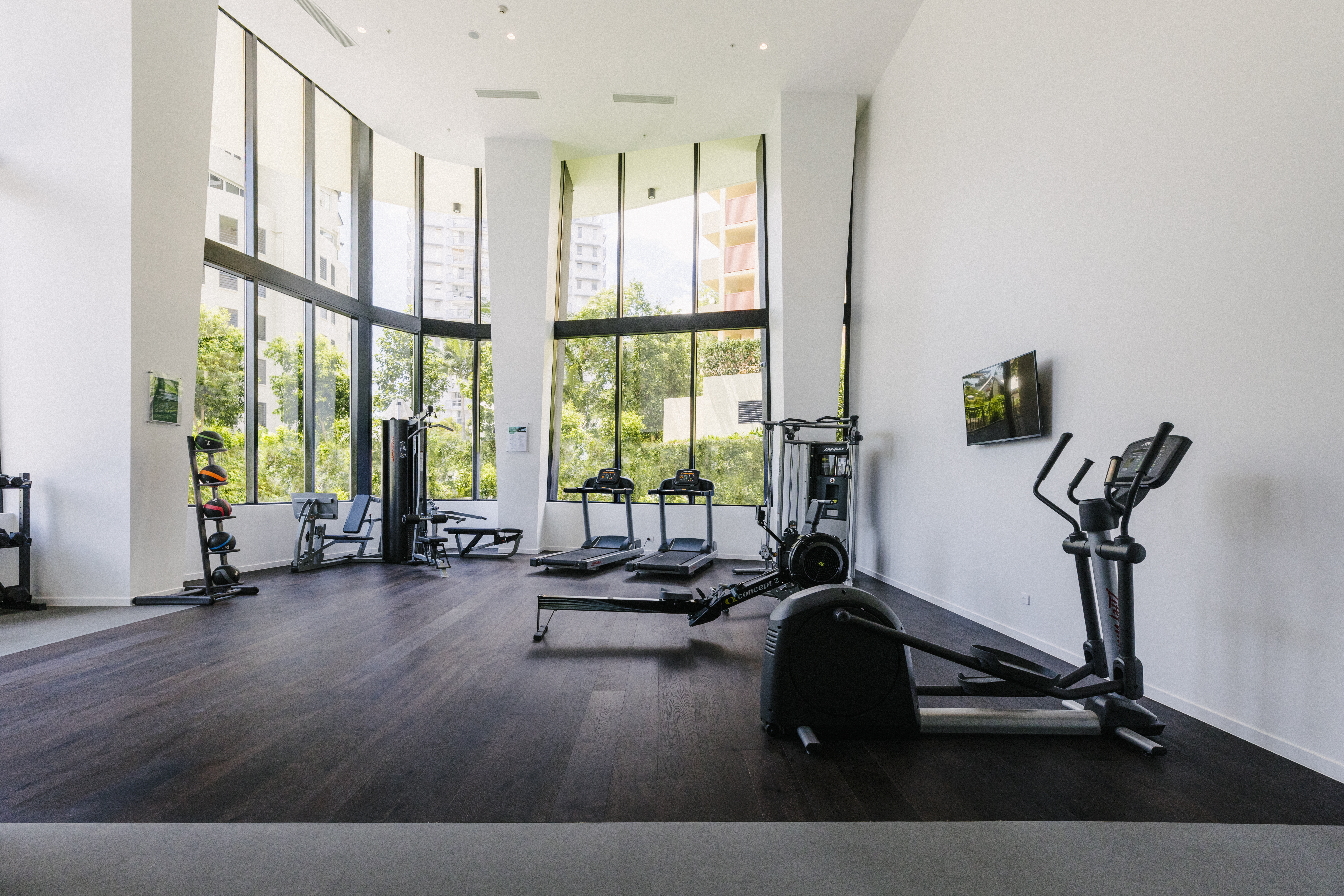 Gym - Kangaroo Point Apartments by Urban Rest - Brisbane