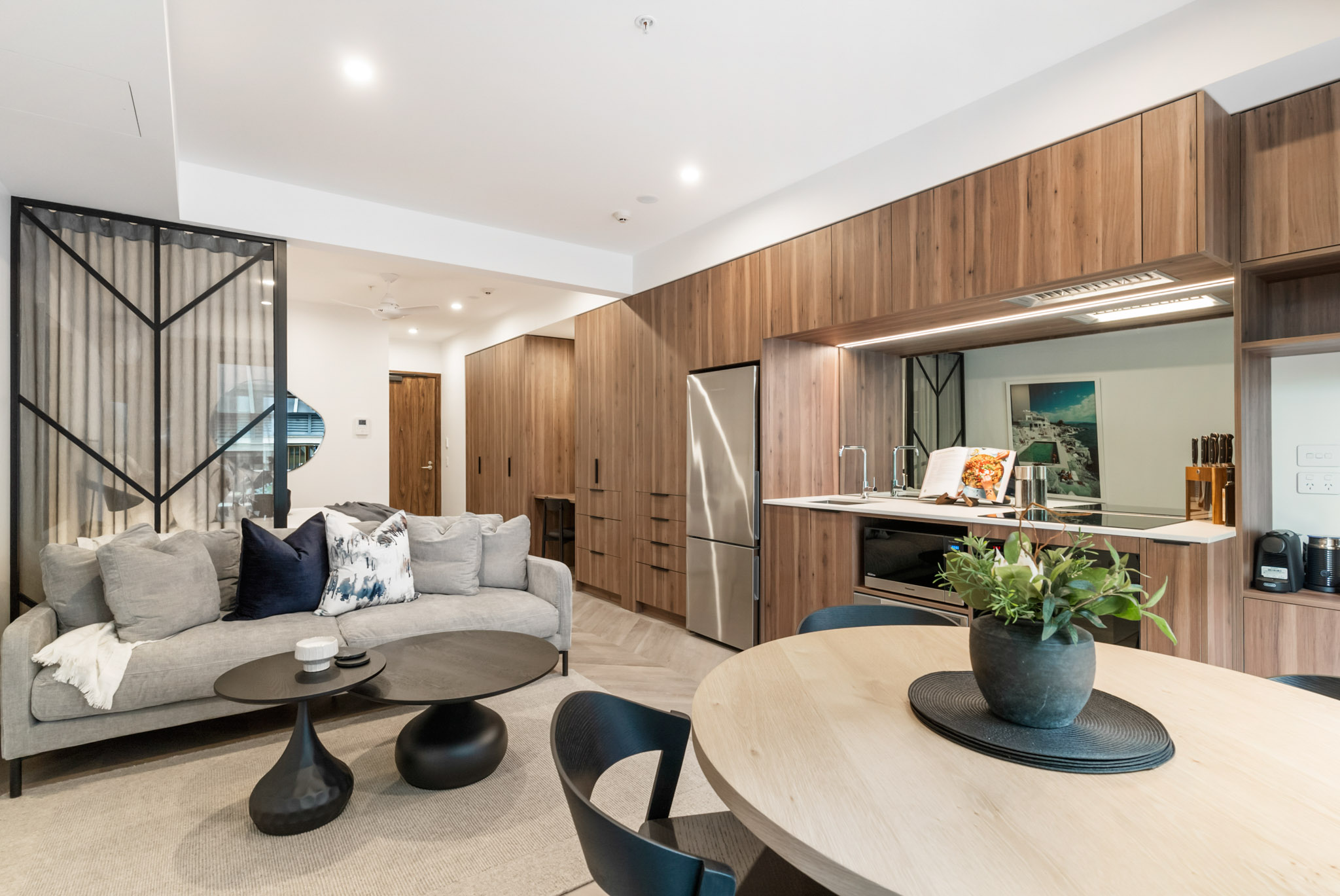 Living Room - Greenhouse Apartments by Urban Rest - Auckland, New Zealand