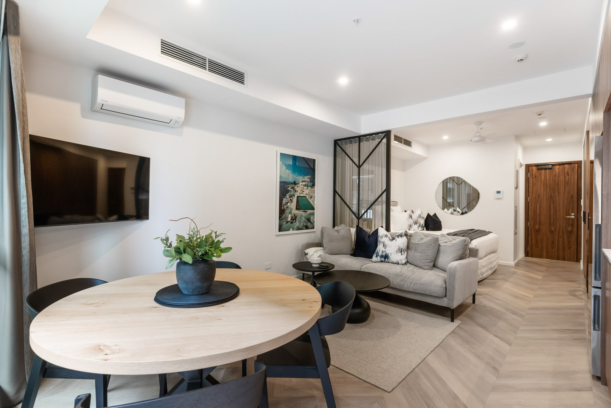 Living Room - Greenhouse Apartments by Urban Rest - Auckland, New Zealand