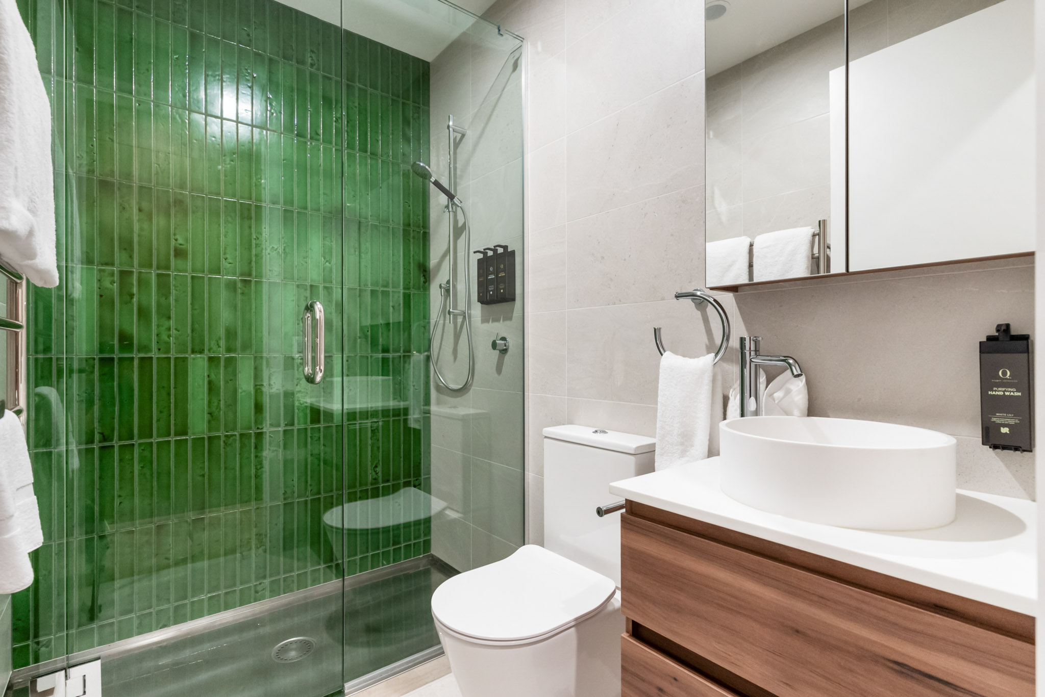 Bathroom - Greenhouse Apartments by Urban Rest - Auckland, New Zealand