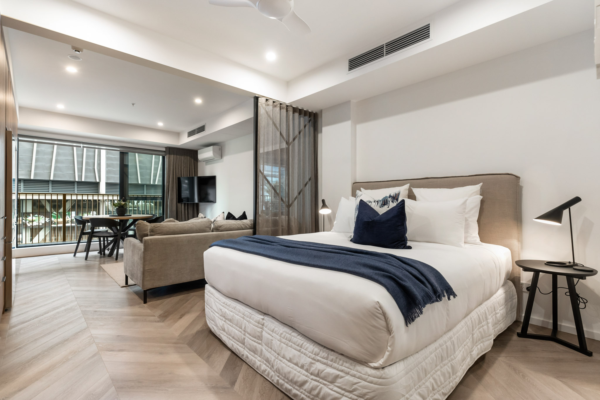 Bedroom - Greenhouse Apartments by Urban Rest - Auckland, New Zealand