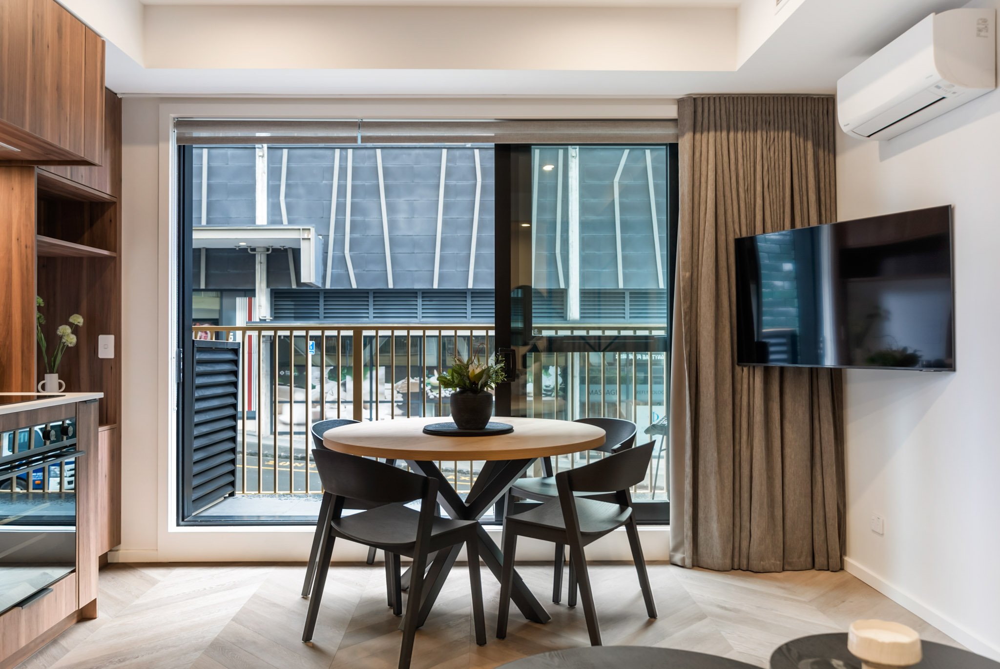 Living Room - Greenhouse Apartments by Urban Rest - Auckland, New Zealand