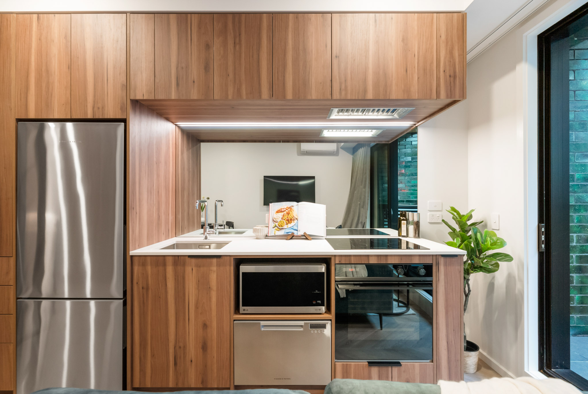 Kitchen - Greenhouse Apartments by Urban Rest - Auckland, New Zealand
