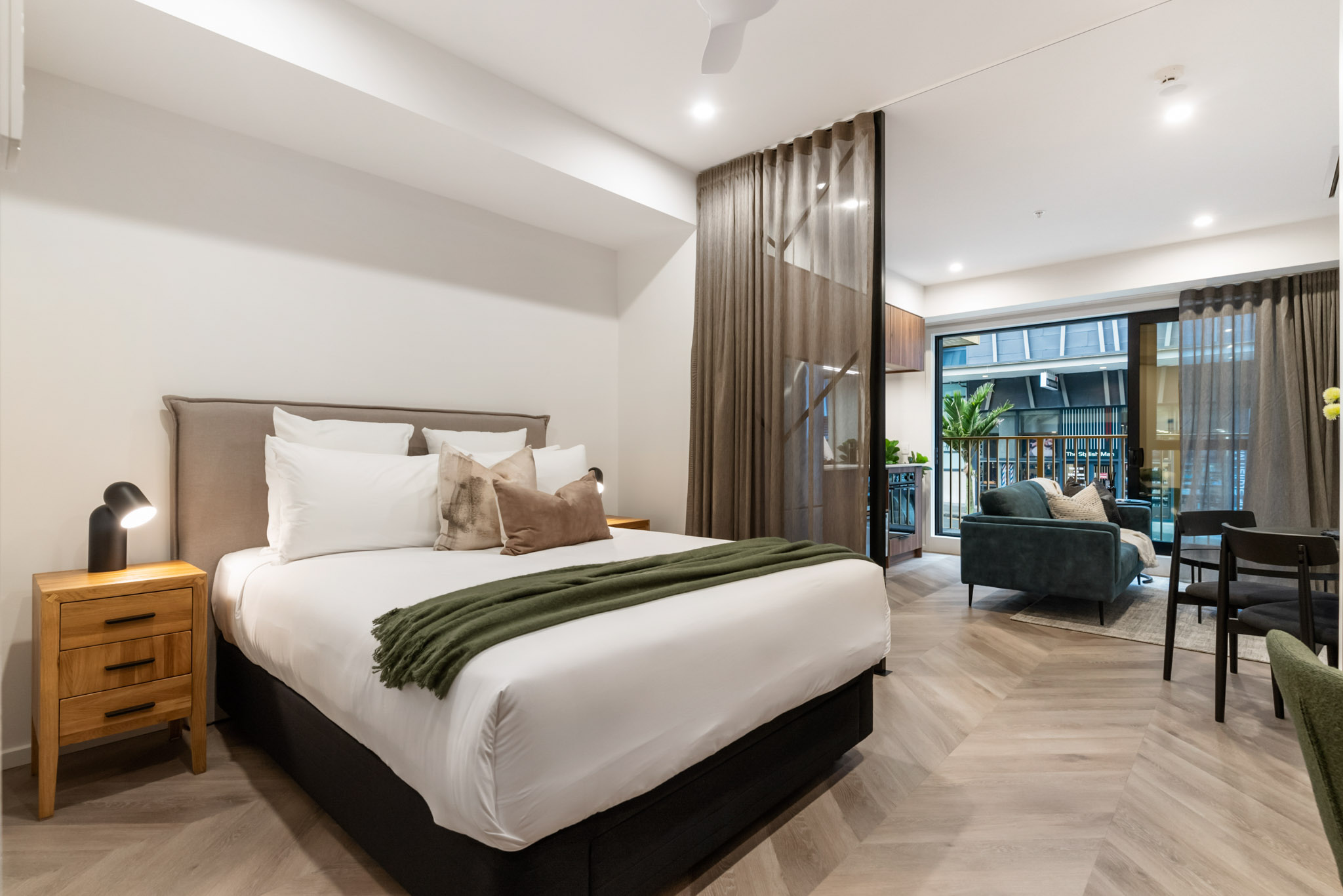 Bedroom - Greenhouse Apartments by Urban Rest - Auckland, New Zealand