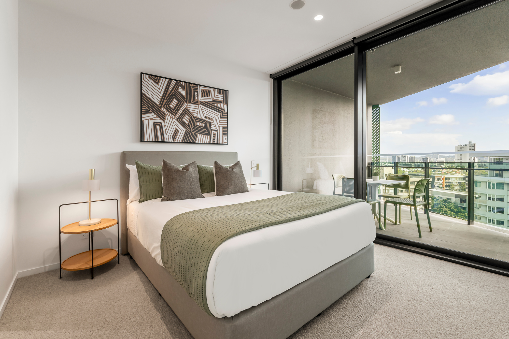 Bedroom - Kangaroo Point Apartments by Urban Rest - Brisbane