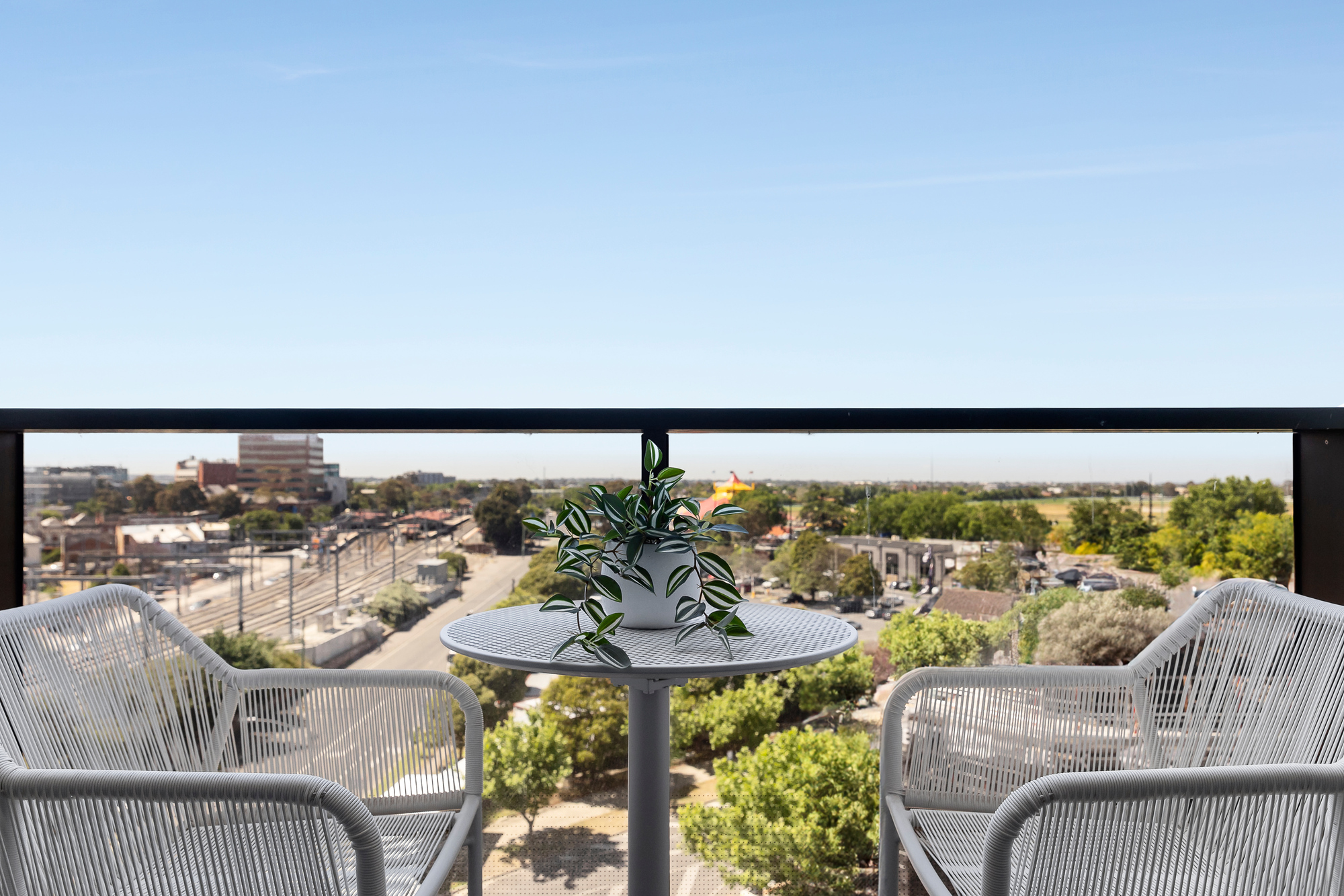 View from Balcony at Caulfield Apartments by Urban Rest