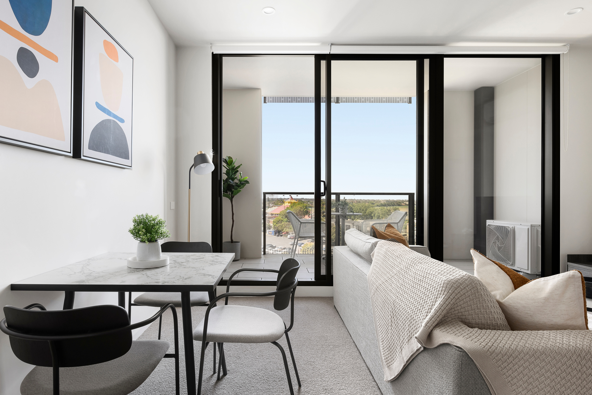 Studio Apartments Living Room at Caulfield Apartments by Urban Rest