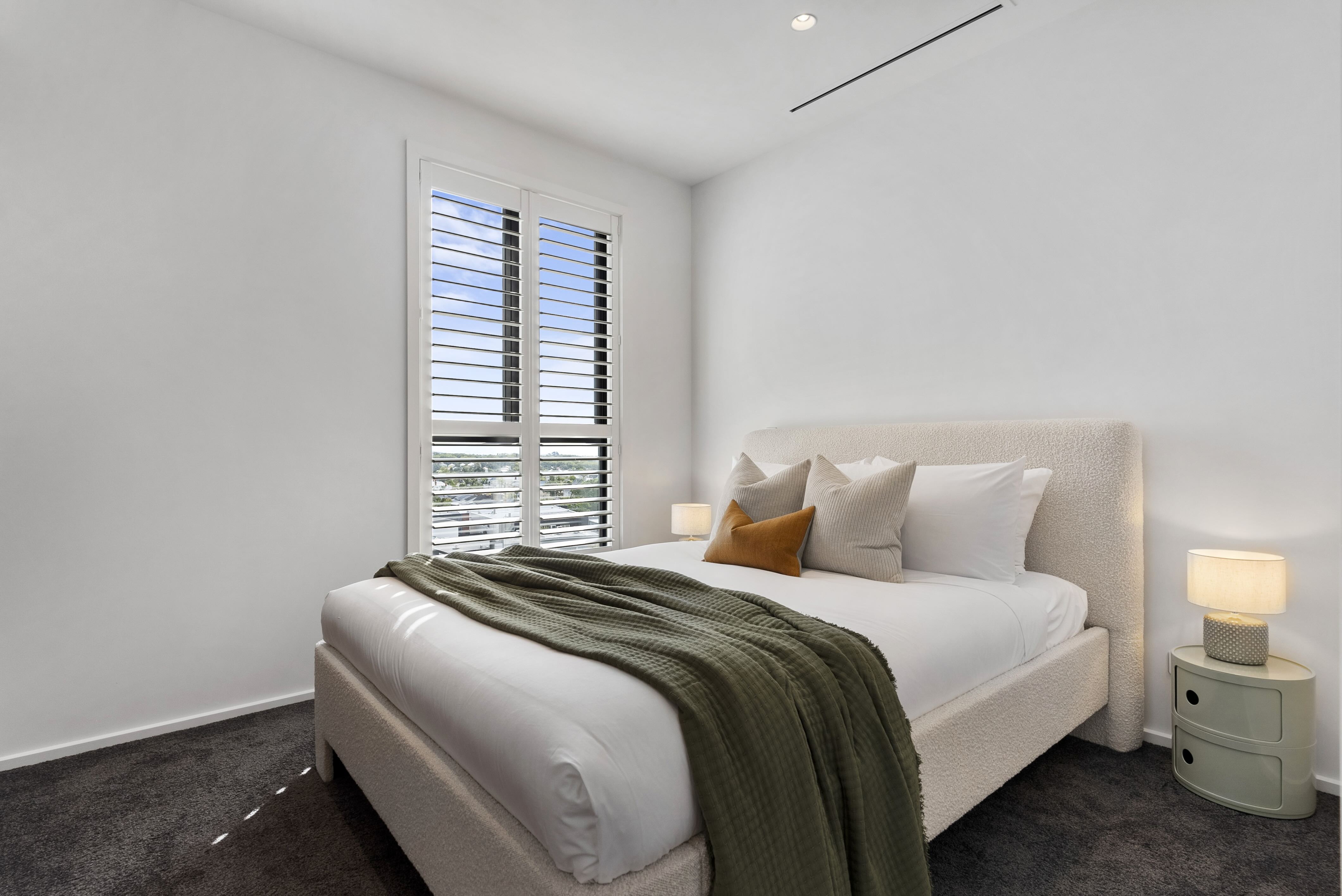 The Greenhouse Apartments - 1 Bedroom Apartment - Bedroom