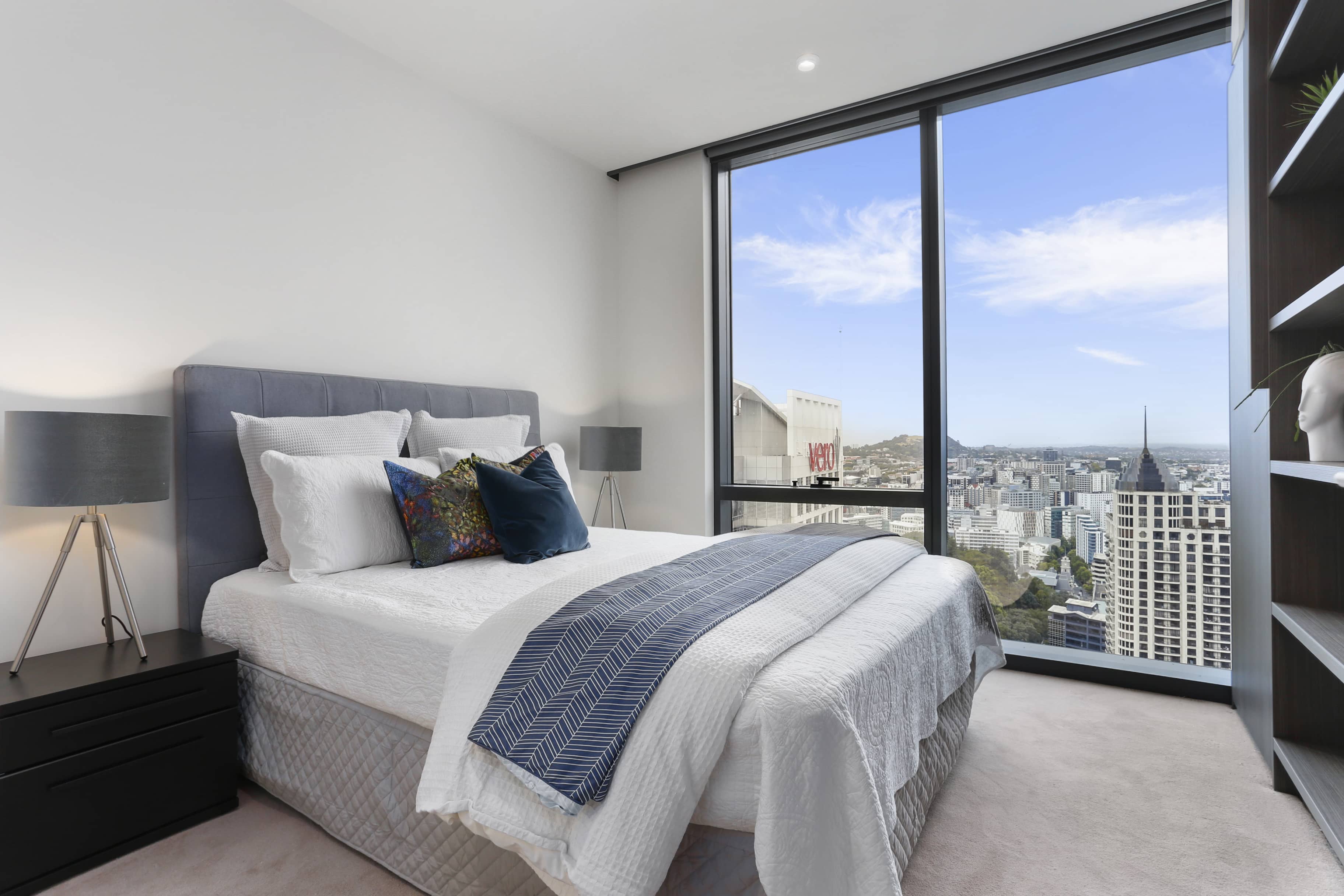 Bedroom, The Pacifica by Urban Rest, Auckland New Zealand