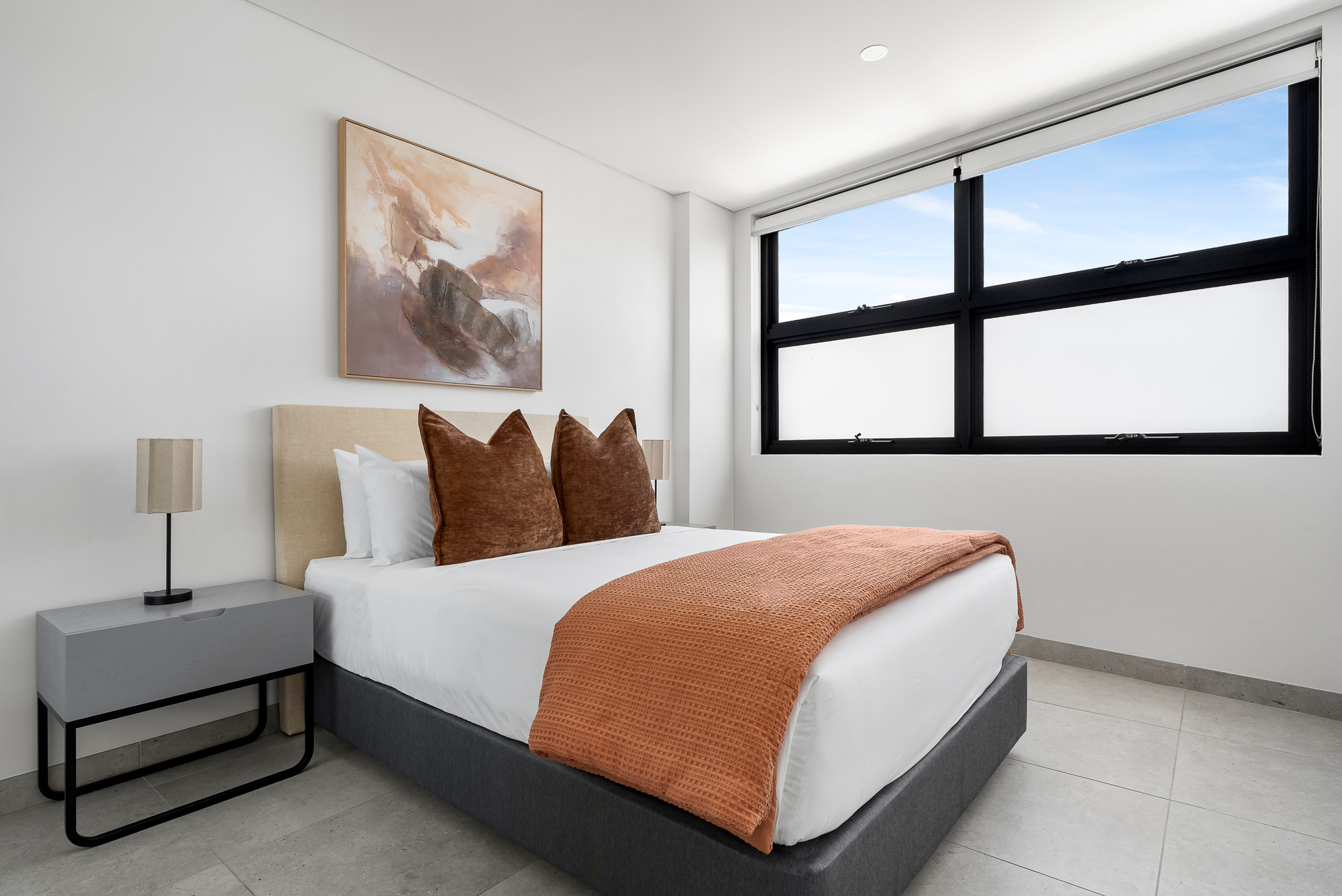 Bedroom - One Bedroom Apartment - Urban Rest - Elizabeth St Apartments